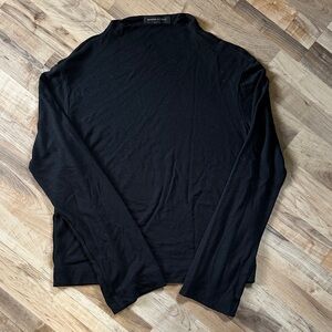 Banana Republic Black Long Sleeve Tee